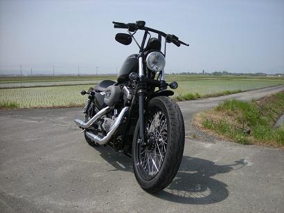 イージーライダース製8インチアタックバー - 外国オートバイ用パーツ